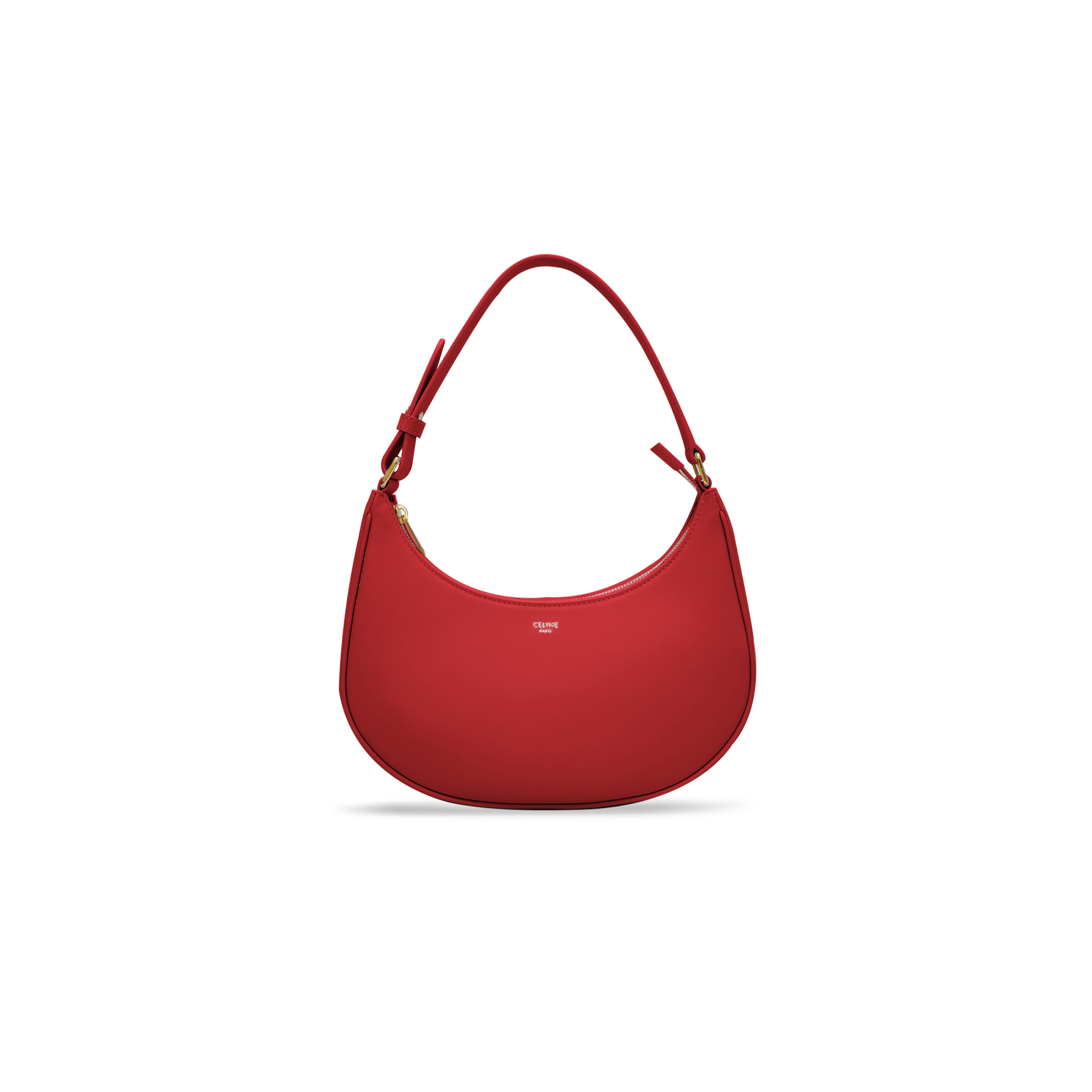 CELINE MEDIUM AVA TRIOMPHE BAG IN SMOOTH COWHIDE 193953DGQ.24LK (23*14*7cm)